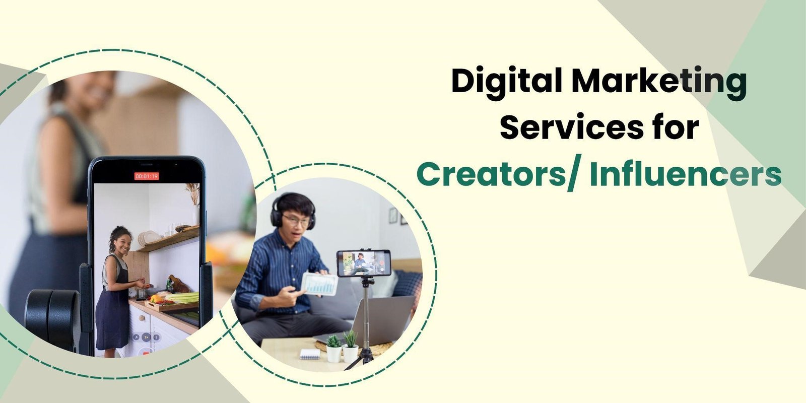 Digital Marketing Services for Creators/Influencers